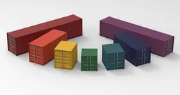 Freight Containers - Common Sizes