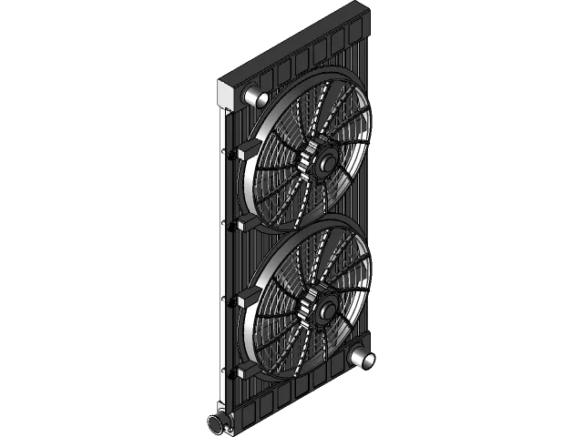 Radiator twin fan — Image 3 of 5