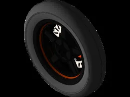 Wheel of Pit Bike