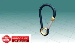 Carbine with nut/ carabina cu piuliță /Карабин с предохранительной гайкой