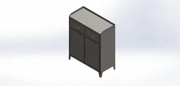 Tool storage cabinet