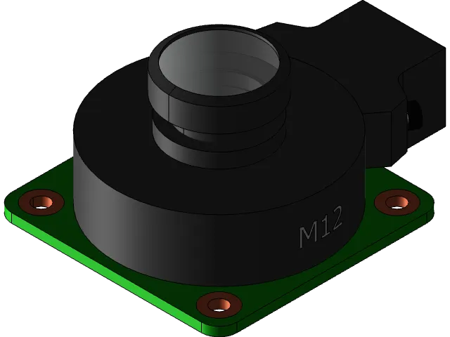 Raspberry Pi HQ Camera M12 Fisheye Lens — Image 3 of 9