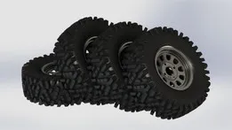 25x8x12 ATV WHEEL