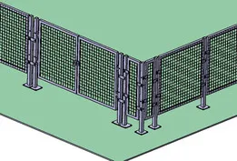 Safety Fence Layout