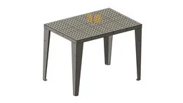 32 x 48 Fixture Table 3/16 Thick Material 5/8th Fixture Holes