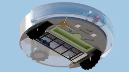 Robotic Vacuum Cleaner (Modified Roomba)