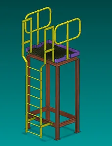 Access Platform 1100mm X 800mm X 2110mm