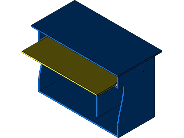 Study or Computer Table Assembly — Image 2 of 2