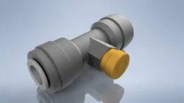 0.3mm Fog Mist Nozzle 1/4" T Pneumatic Fitting
