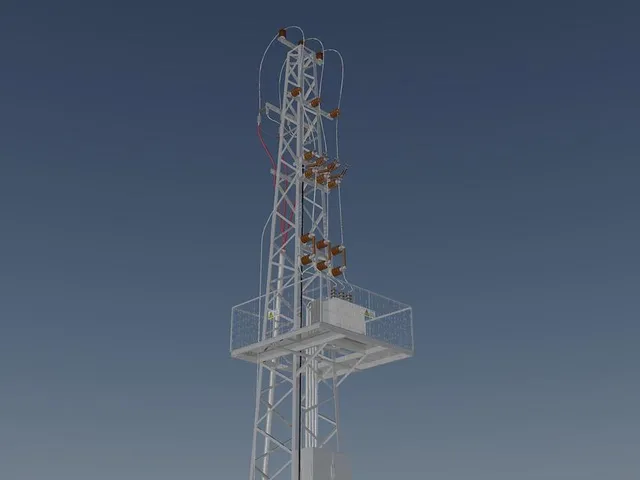 Cable Feeded 952 Tower Transformer Station — Image 2 of 12