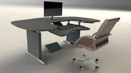 Ergonomic Computer Table