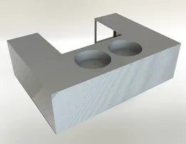meuble inox