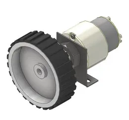 DC Motor With Wheel