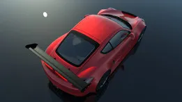 Porsche Boxster with custom wide body kit.