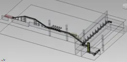 Conveyor systems, vertical conveyors, diverter conveyors