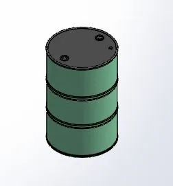 200L Steel Drum