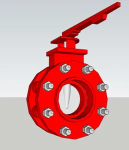 BUTTERFLY VALVE - 6 in| VALVULA DE MARIPOSA - 6 pulgadas