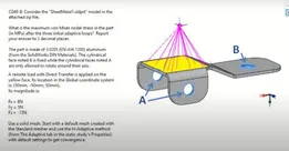SOLIDWORKS CSWA Simulation exam solution