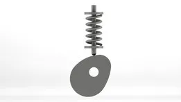 CAM Follower Mechanism (Spring)