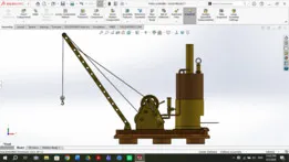 Simple Steam Crane