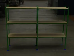 shelving in the garage