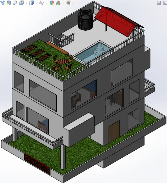 House Conceptual Design — Image 2 of 5
