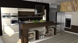 Design kitchen with YaCUBE components