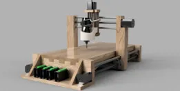 CNC Router For Wood Out Of Wood
