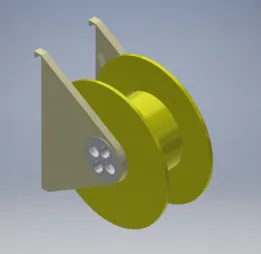 Filament Spool Support_for daVinci 1.0 Pro 3in1 3d printer