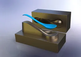 Core and cavity - spoon