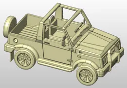 Suzuki Samurai 3D model