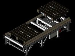 Pallet conveyor/lifting mechanism
