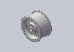 P2B Flat belt pulley