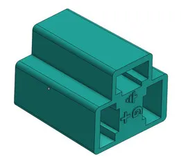 VDO Cockpit Serie Connector Housing | VDO 999-115-015 (Replica)