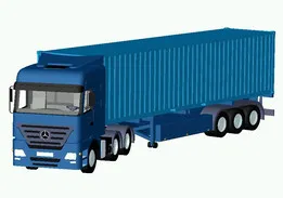 MB Actros + Container