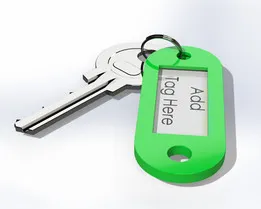 Key Tag / Key Label / Key Chain