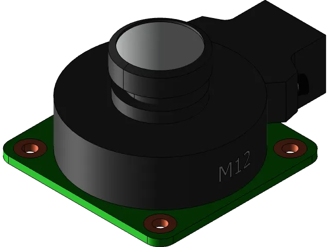 Raspberry Pi HQ Camera M12 Fisheye Lens — Image 2 of 9