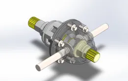 Car Differential Gear Box