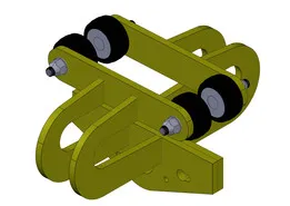 Quick fit beam trolley 1t SWL