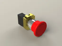 EMERGENCY BUTTON METALTEX / BOTÃO DE EMERGÊNCIA METALTEX