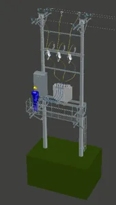 Transformer station - 35(22)/0,4kV