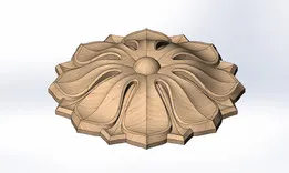 Резьба по дереву. Розетка. / Wood carving. Socket.