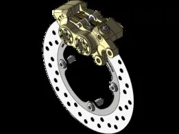 KTC 4 Piston Brake Caliper