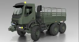 Front Axle Differential 6x6