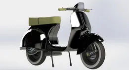 Vespa scooter