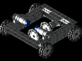 Simple FTC H-Bot Chassis