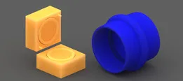 Mold for Silicone Pipe Coupling | TRINOTA