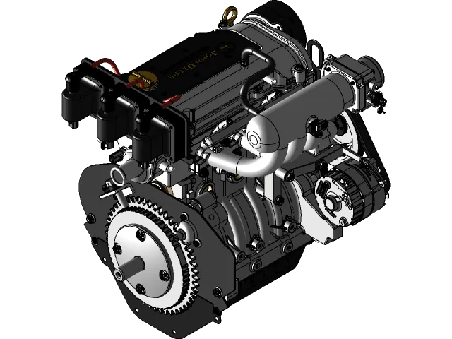 Chery SCR372 DOHC Engine (John Deere Gator 825i) — Image 2 of 2