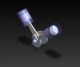 90° V-Twin Engine Assembly