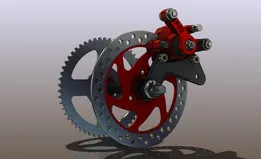 MINI DIRT BIKES AND POCKET BIKES REAR AXLE ASSEMBLY